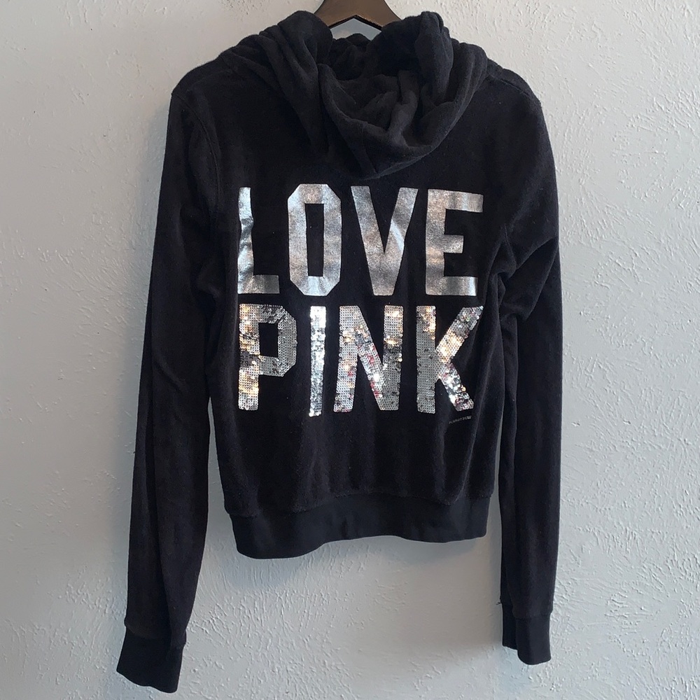 Vs sequin full zip